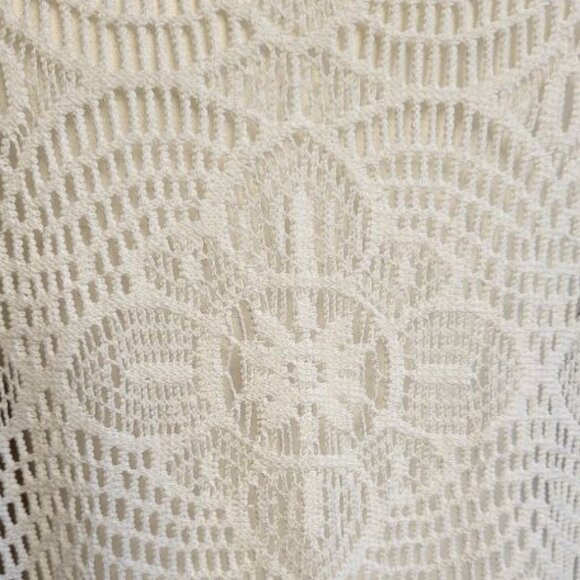 O'NEILL Swim Coverup Sheer White Tank Dress Size L - Large - Picture 4 of 7